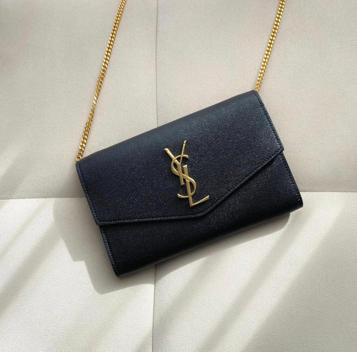 Sac yves saint laurent avec chaine hot sale