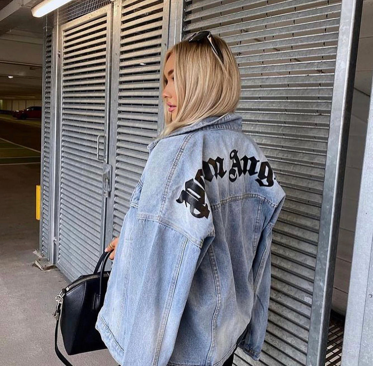 Veste en Jean Palm Angels Blxshpfr