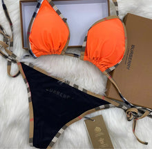 Load image into Gallery viewer, Reversible Burberry Swimsuit
