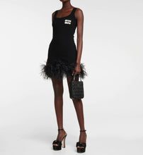 Load image into Gallery viewer, Miu Miu feather dress
