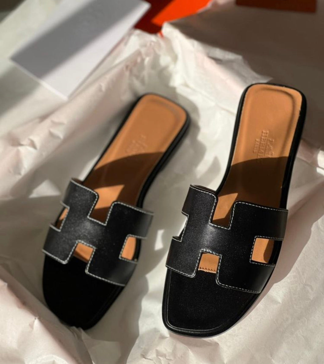 Hermès Oran mules