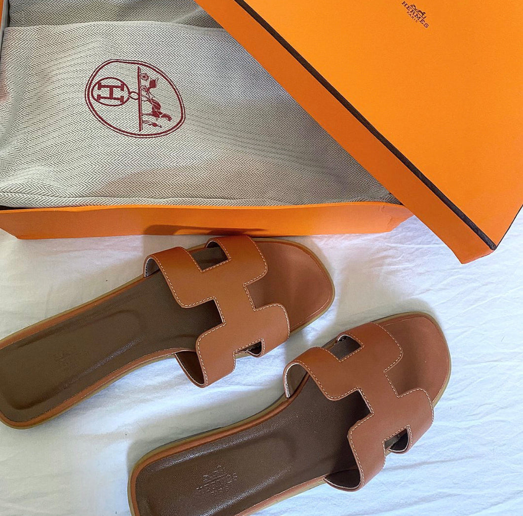 Hermès Oran mules