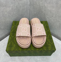 Load image into Gallery viewer, Gucci platform mules
